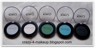 Review KIKO ombretti OFFERTA 3 euro