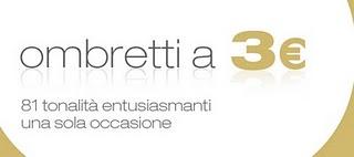 Review KIKO ombretti OFFERTA 3 euro