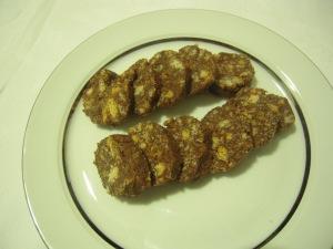 Salame di cioccolato dietetico