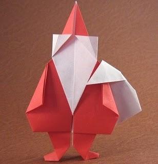 *XMas origami: Santa Claus*