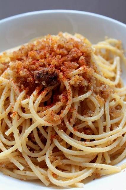 Spaghetti con la mollica