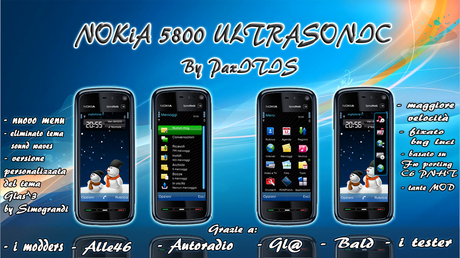 [FW Porting C6 V20.0.042] Nokia 5800 CFW Ultrasonic V3.0 by PaxITIS