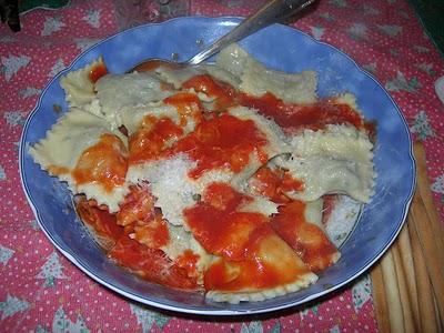 Gli agnolotti di Natale.