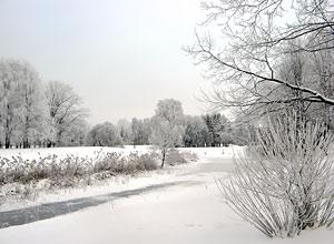 La mattina di natale in Uzvaras Parks