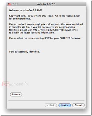 Redsn0w 0.9.7 2 thumb Disponibile RedSn0w 0.9.7 per il jailbreak untethered di iPhone 4, iPod ed iPad con iOS 4.2.1