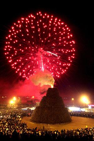 E dopo   l’intimità del Natale…fuochi d’artificio senza farsi male…