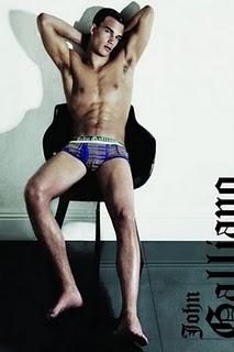 John Galliano campagna pubblicitaria underwear 2011 / John Galliano underwear 2011 ad campaign