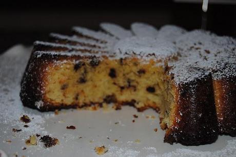 Margherita al cocco e scagliette di cioccolato