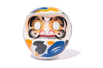 Bape Daruma Doll with Shark Coin Bank