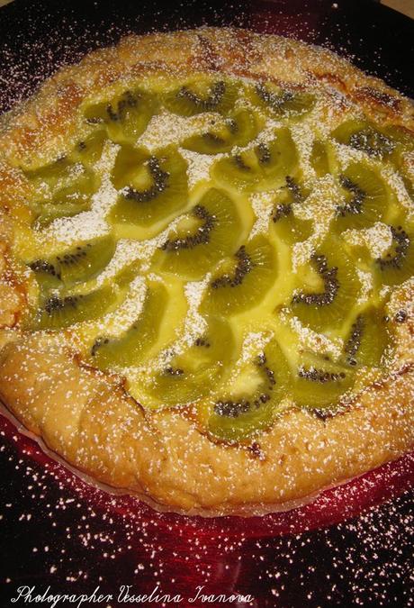 Crostata con kiwi – Тарта със киви
