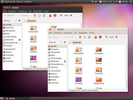 Figura 3: I molti temi di Ubuntu 10.01