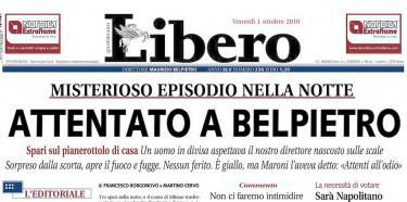 titoloLibero A proposito di falsi attentati
