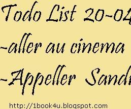 La todo list : Ce que c’est.