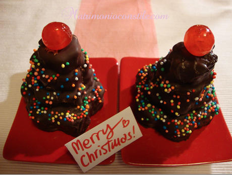 MINI CAKE SEGNAPOSTO DI NATALE...TUTTA LA RICETTA