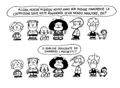 SULLA SOGLIA DEL 2011: COSA PENSEREBBE MAFALDA?