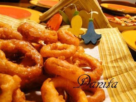 Gli onion rings, ma proprio buoni!!!