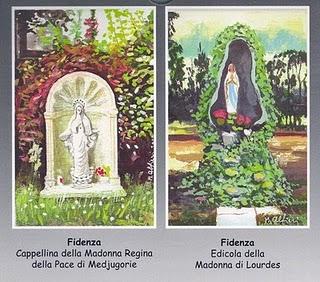 Le Maestà della Diocesi di Fidenza Natale coi colori di Mario Alfieri