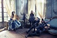 PARTY... Barbora Dvorakova, Kel Markey, & Jennifer Messelier by Bruno Dayan for Flair December 2010