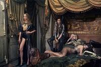 PARTY... Barbora Dvorakova, Kel Markey, & Jennifer Messelier by Bruno Dayan for Flair December 2010