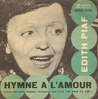 EDITH PIAF - HYMNE A L'AMOUR/MEA CULPA (reissue 1961)