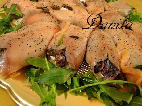 Metti due salmoni a cena...... lungo racconto della cena di capodanno