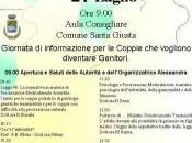 Santa Giusta: sabato luglio Giornata informativa Coppie