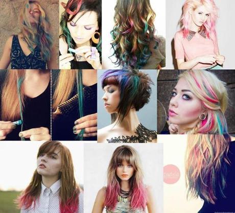 Ho in testa…un color bug! hair-chalk