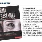 “Ferma il bastardo”: Yamamay contro la violenza sulle donne