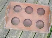 vassoio legno prima dopo