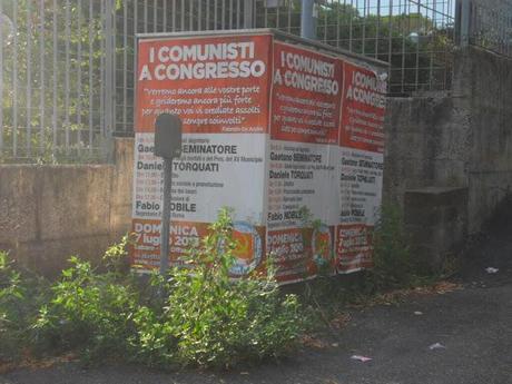 Abbiamo riempito il quartiere di orrendi manifesti abusivi? Si, è vero, ma ormai li avevamo stampati che dovevamo fare???