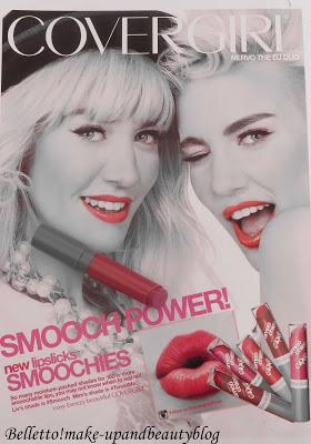 Souvenirs cosmeticosi: Covergirl Lipsticks Smoochies Lip Balm col. Luv U 215