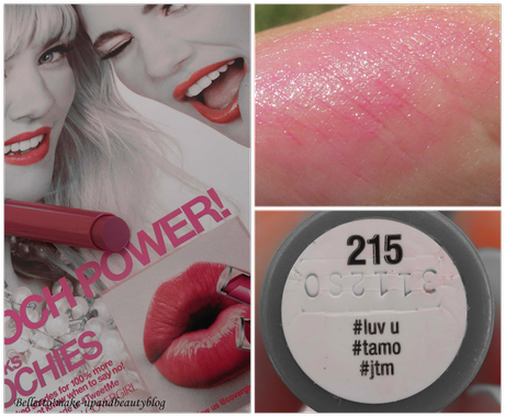 Souvenirs cosmeticosi: Covergirl Lipsticks Smoochies Lip Balm col. Luv U 215