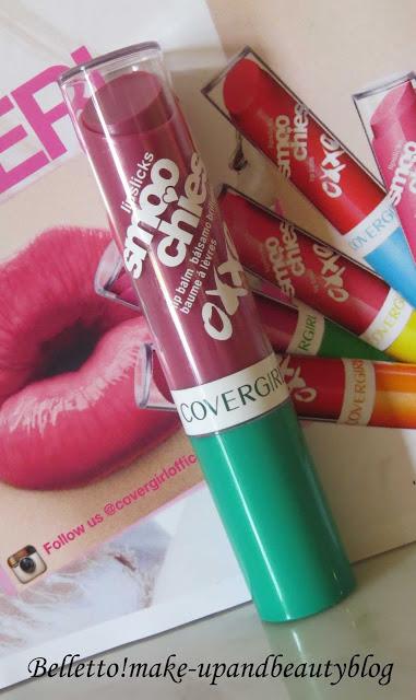 Souvenirs cosmeticosi: Covergirl Lipsticks Smoochies Lip Balm col. Luv U 215