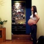 Il time lapse della donna incinta (Video)