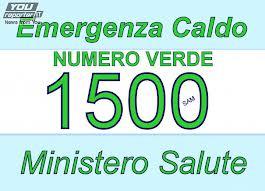 Caldo, Petrosino promuove il numero gratuito 