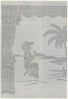 Schemi filet: Tendina soggetto riva mare