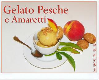 GELATO PESCHE E AMARETTI