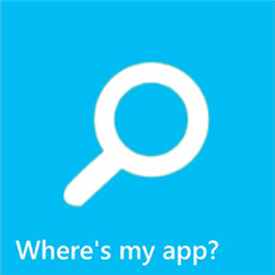 Where’s my app? Disponibile sul Market di Windows Phone