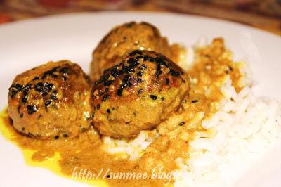 Polpette al latte di cocco