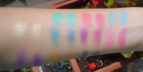 VIVO Cosmetics: ecco gli swatches! (parte seconda)