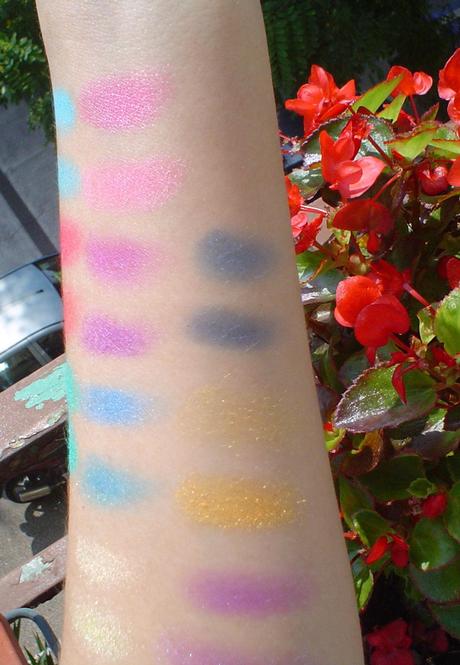 VIVO Cosmetics: ecco gli swatches! (parte seconda)