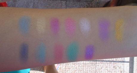 VIVO Cosmetics: ecco gli swatches! (parte seconda)