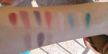 VIVO Cosmetics: ecco gli swatches! (parte seconda)