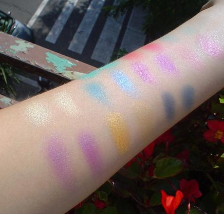 VIVO Cosmetics: ecco gli swatches! (parte seconda)