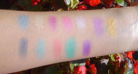 VIVO Cosmetics: ecco gli swatches! (parte seconda)