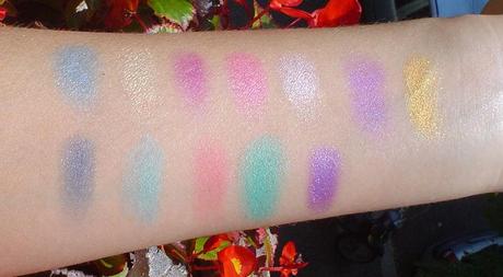 VIVO Cosmetics: ecco gli swatches! (parte seconda)