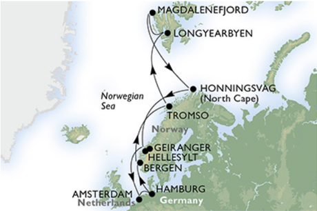 La magia del Nord Europa: nuova diretta web del Dream Blog Cruise Magazine a bordo di MSC Magnifica da domenica 28 luglio