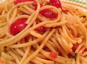 Spaghetti pomodorini acciughe