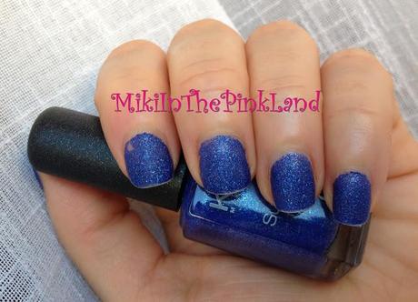 Smalto del giorno: Kiko Sugar Mat Nail Lacquer n°644 Blu Mare