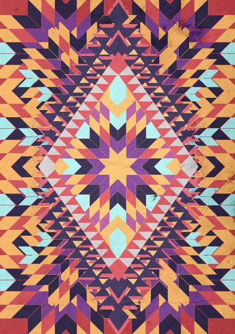 PATTERNS GEOMETRICI PSICHEDELICI NEGLI ARTWORKS DI DANNY IVAN